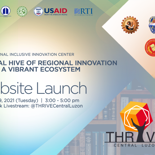 THRIVE Central Luzon Launches Website to Improve Access to Innovation